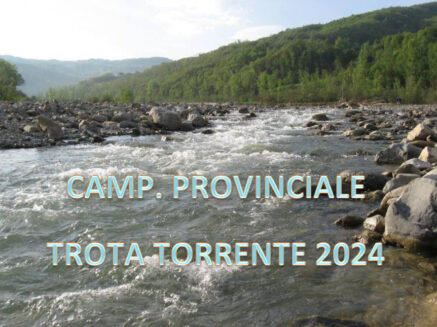 LUIGI BRINDANI CAMPIONE PROVINCIALE TROTA TORRENTE 2024