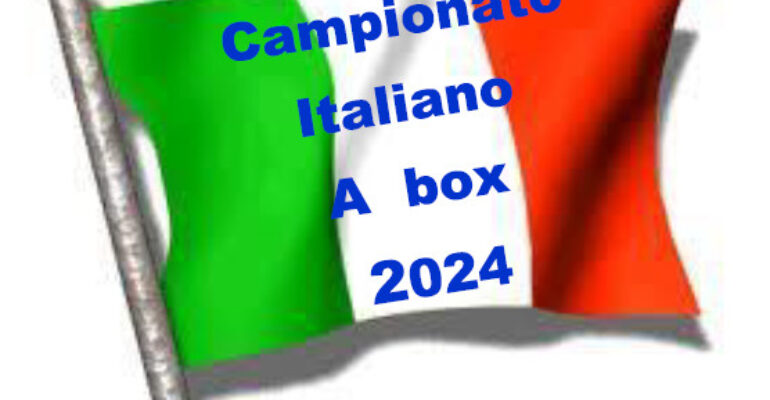 CAMPIONATO ITALIANO A BOX COLPO – INFO RADUNO E GARA